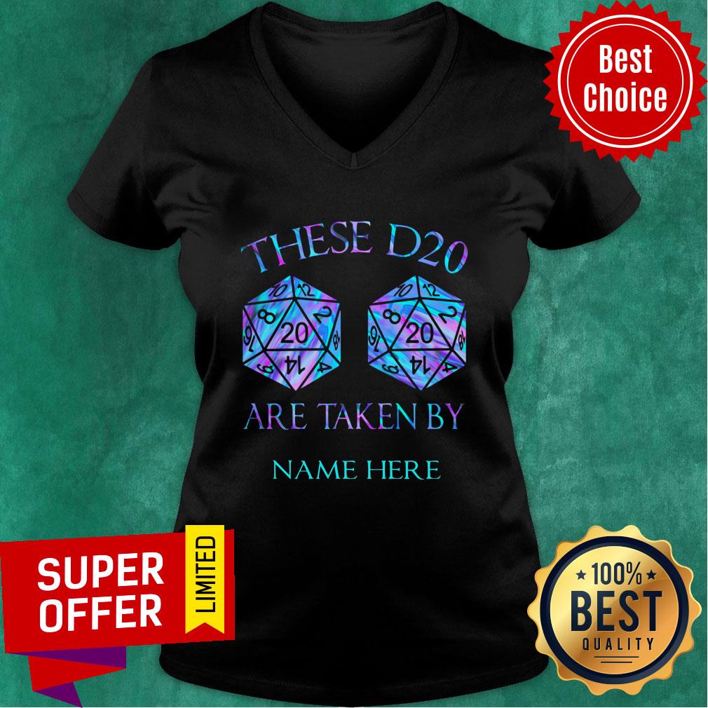 These D20 Are Taken Personalized Shirt - Image 2