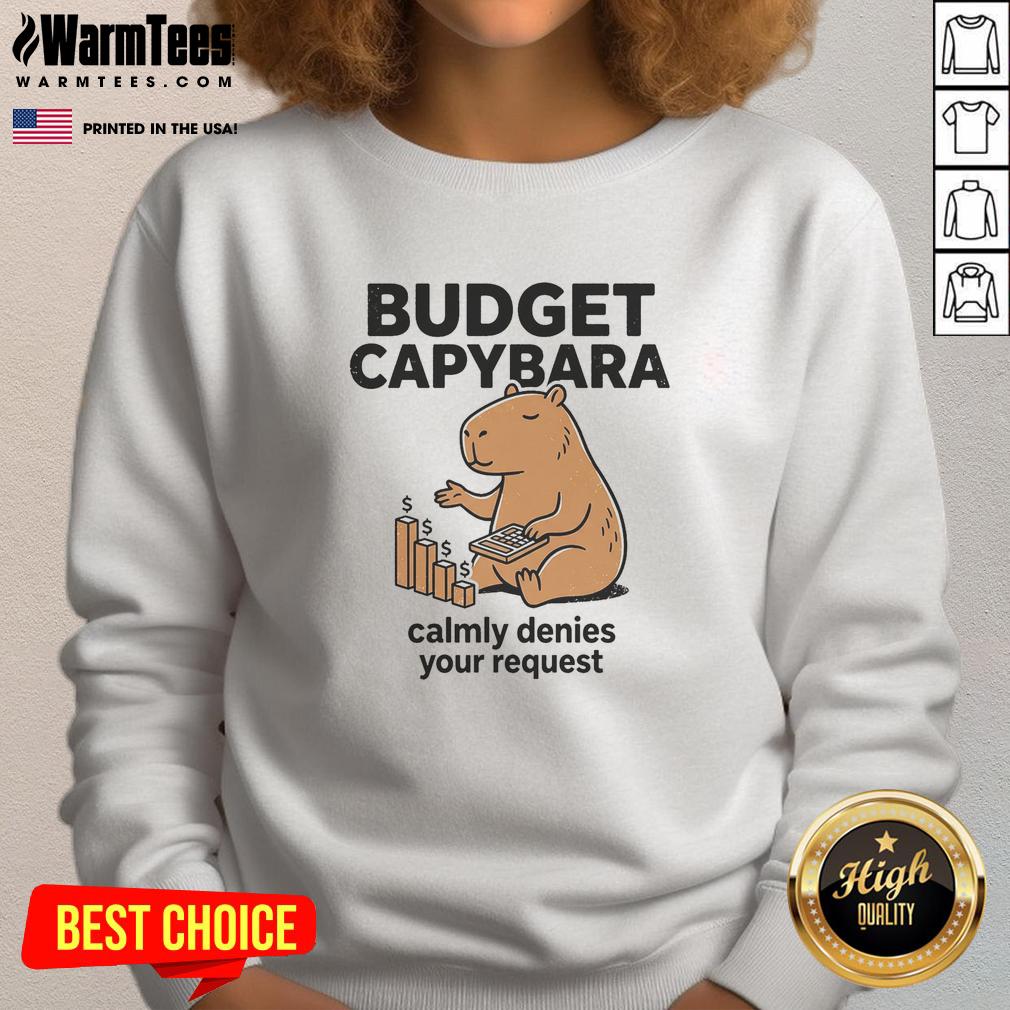 Official Budget Capybara T-Shirt - Image 5