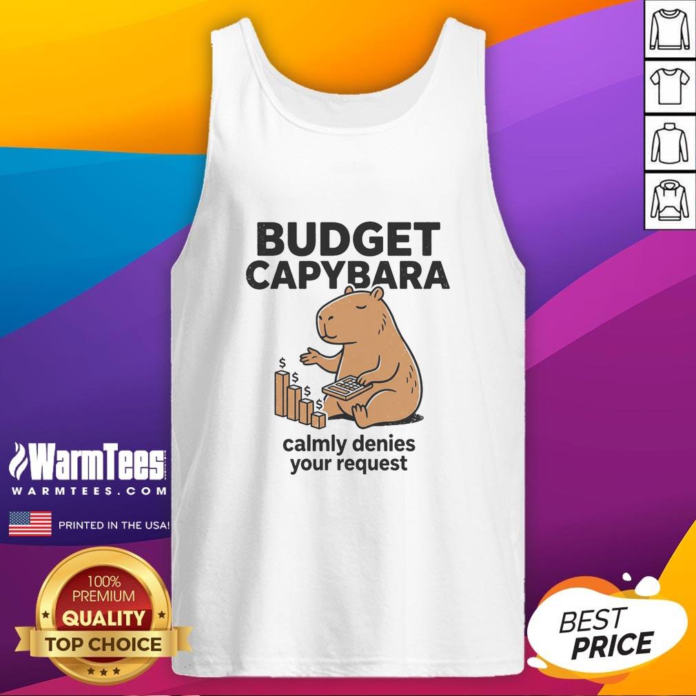 Official Budget Capybara T-Shirt - Image 4