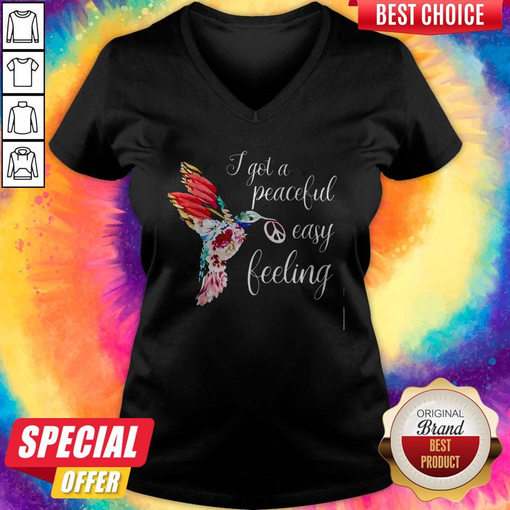 Official I Got A Peaceful Easy Feeling Bird Shirt - Image 3