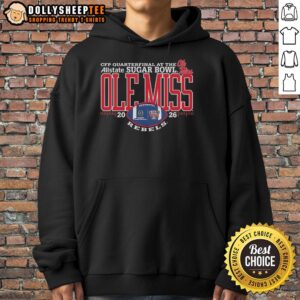 Alternative view of Top Ole Miss Rebels CFP At The Allstate Sugar Bowl Champions 2026 T-Shirt
