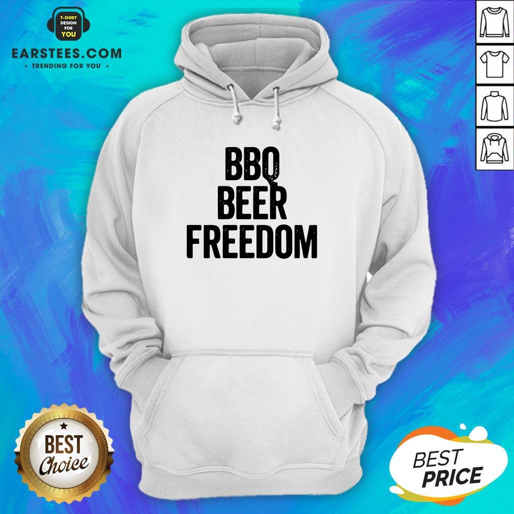 Love BBQ Beer Freedom Food Hangry Hungry Shirt - Image 5