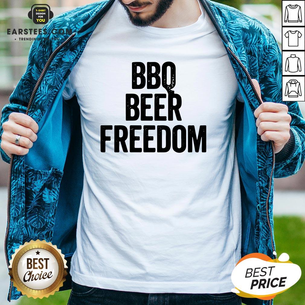 Love BBQ Beer Freedom Food Hangry Hungry Shirt