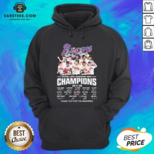 Alternative view of Nice Atlanta Braves National League Championship Series Champions 2020 Thank You For The Memories Signatures Shirt