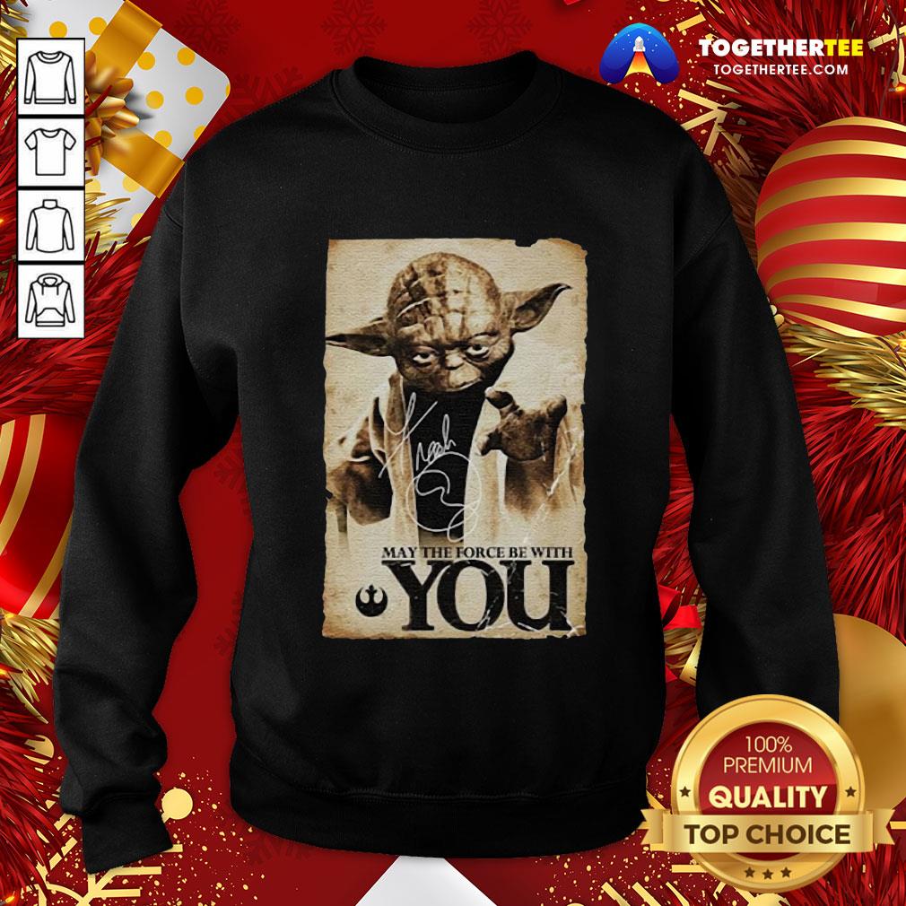 Perfect Master Yoda May The Force Be With You Shirt - Image 4