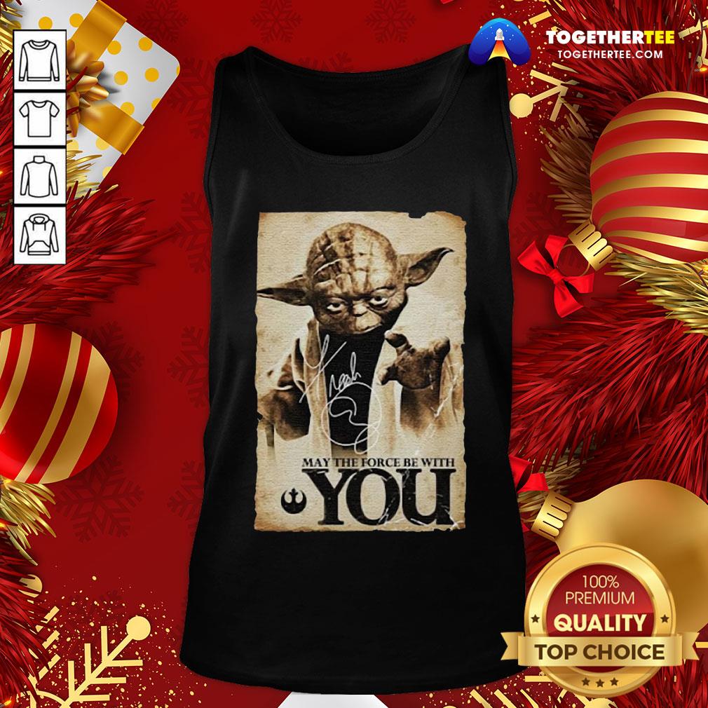 Perfect Master Yoda May The Force Be With You Shirt - Image 3