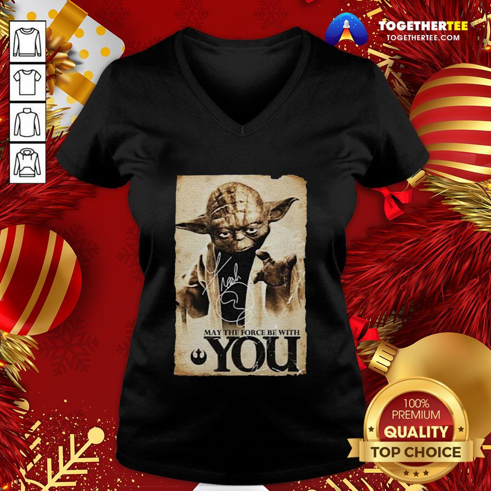 Perfect Master Yoda May The Force Be With You Shirt - Image 2