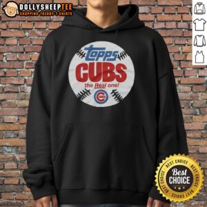 Alternative view of Premium Chicago Cubs MLB X Topps Baseball The Real One T-Shirt