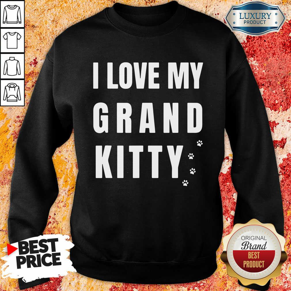 I Love My Grand Kitty Shirt - Image 5