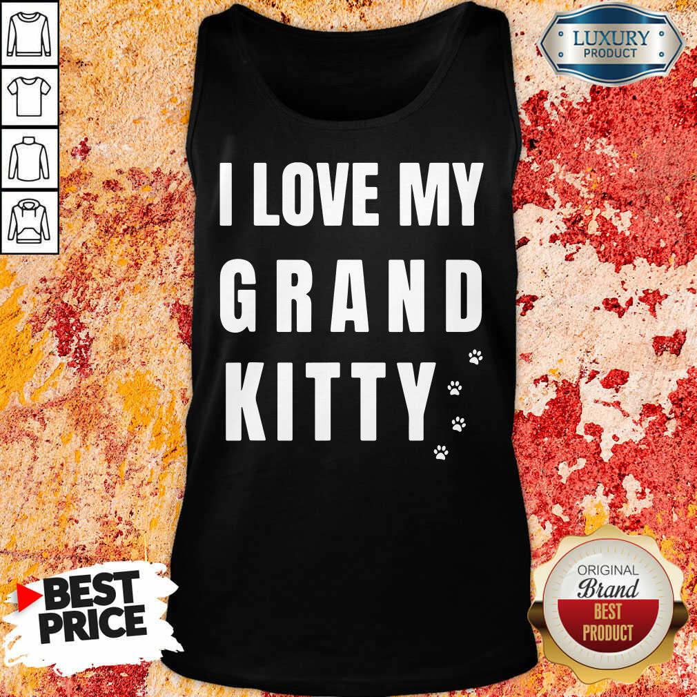 I Love My Grand Kitty Shirt - Image 4