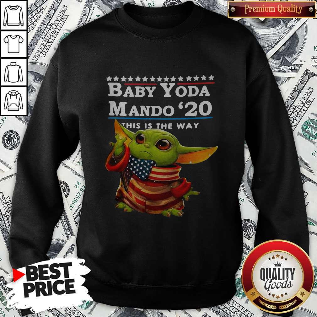 Love Baby Yoda Mando ’20 This Is The Way Shirt - Image 4