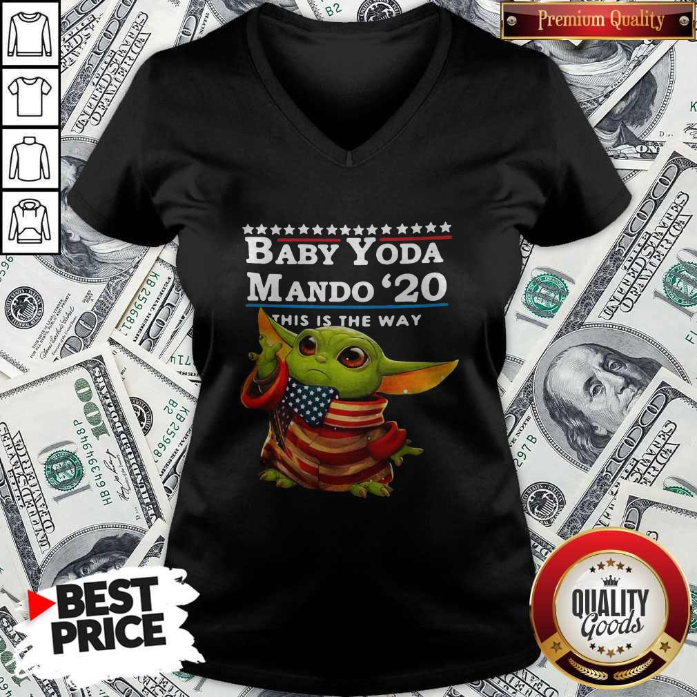 Love Baby Yoda Mando ’20 This Is The Way Shirt - Image 2