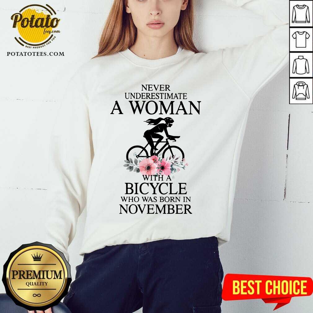 Never Underestimate A Woman With A Bicycle Shirt - Image 4