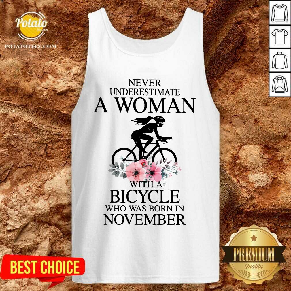 Never Underestimate A Woman With A Bicycle Shirt - Image 3
