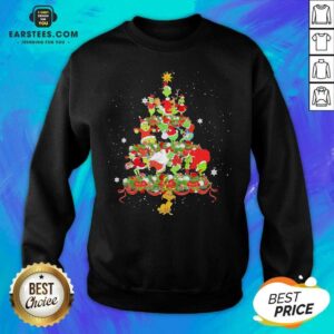 Alternative view of Official Grinch Santa Reindeer Christmas Tree Shirt