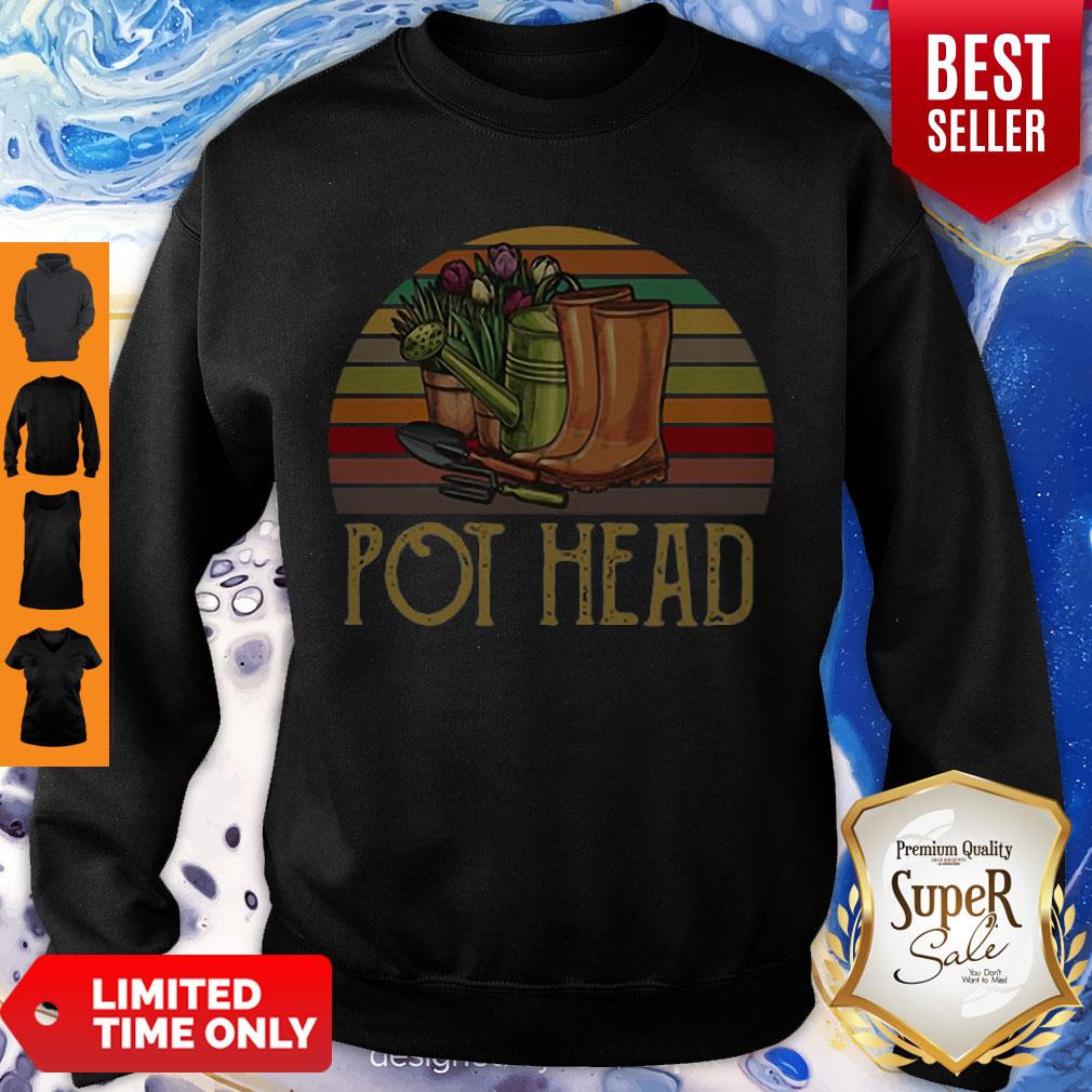 Pot Head Garden Tools Vintage Shirt - Image 2