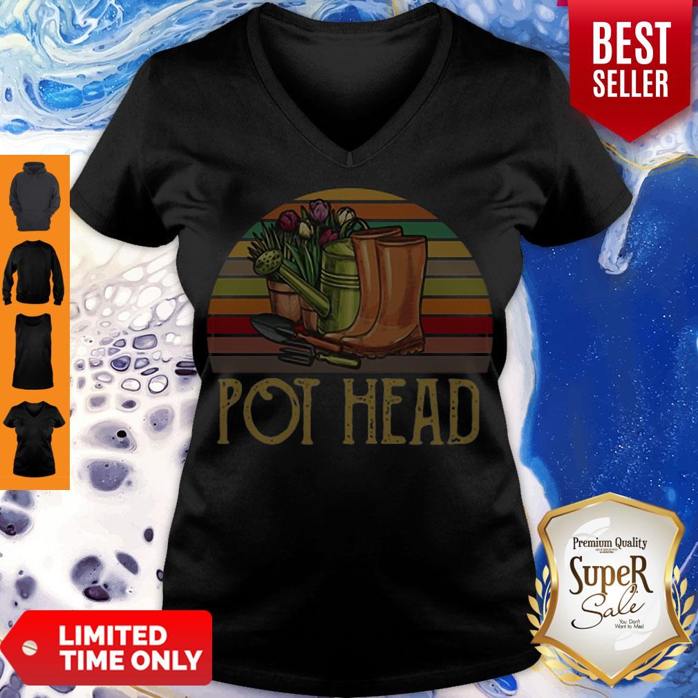 Pot Head Garden Tools Vintage Shirt - Image 4