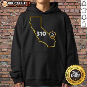 Alternative view of Original LA Galaxy 310 Area Code State T-Shirt