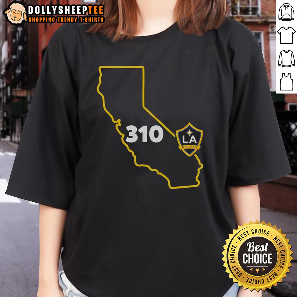Original LA Galaxy 310 Area Code State T-Shirt - Image 3