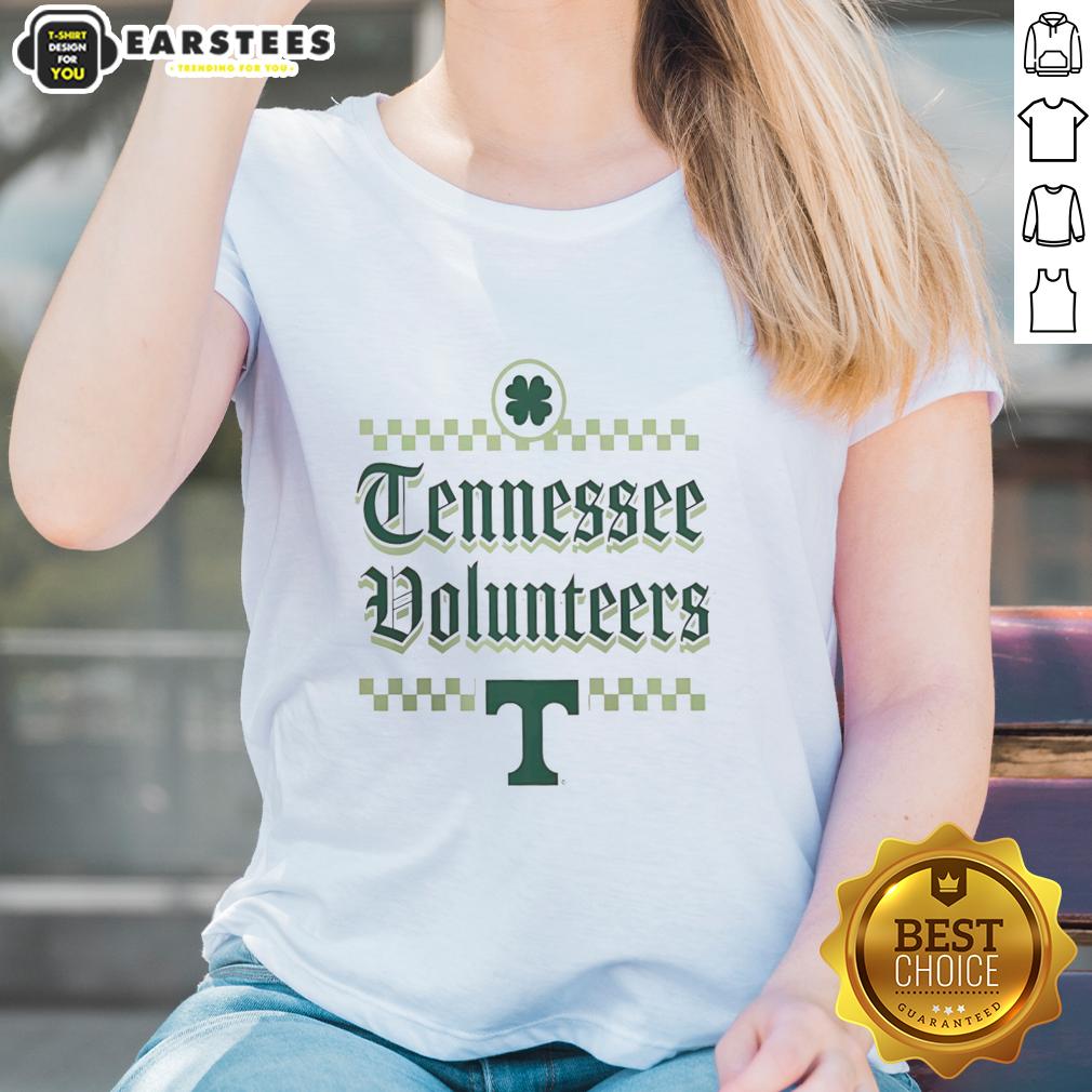 Pretty Tennessee Volunteers St Patrick's Day T-Shirt - Image 3