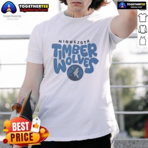 Nice Minnesota Timberwolves Bubble T-Shirt