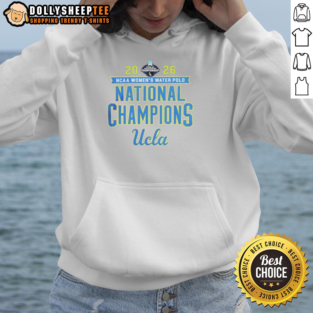 Official 2026 NCAA Women's Water Polo National Champs UCLA Bruins Victory T-Shirt - Image 5
