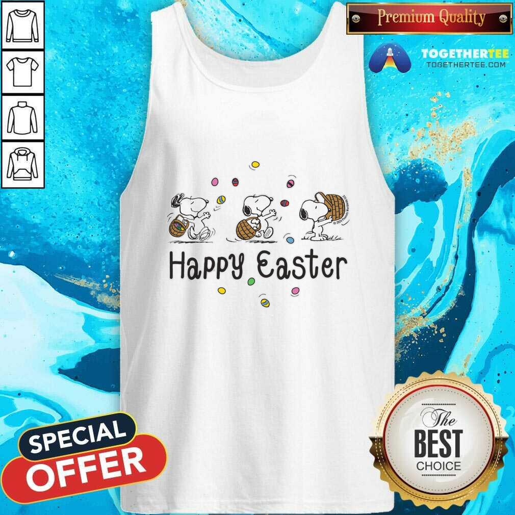 Official Snoopy Happy Easter T-Shirt - Image 4