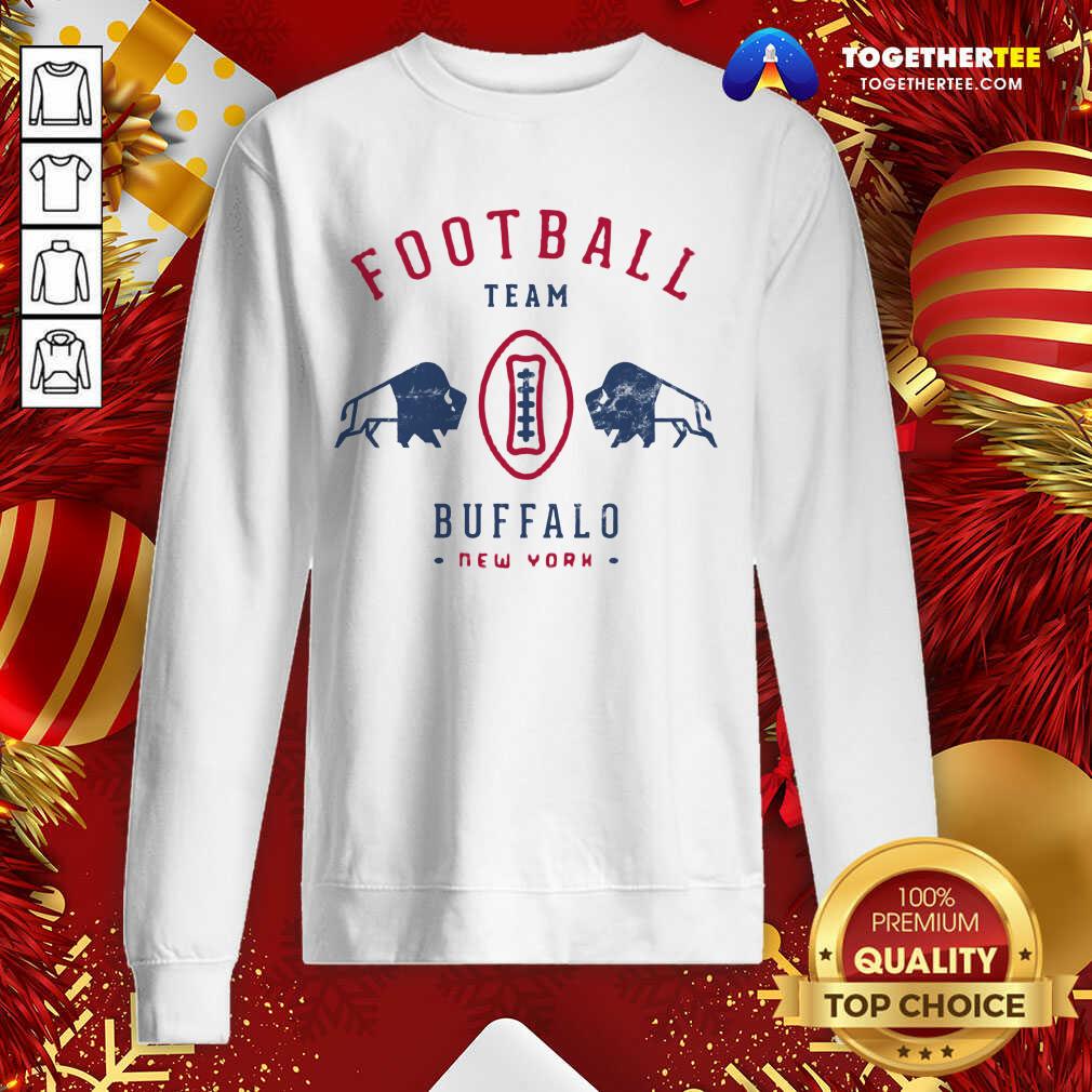 Great Cool Modern Buffalo Bills Retro Team Crest Shirt - Image 4