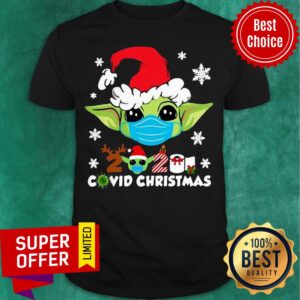 Nice Santa baby Yoda face mask 2020 Covid Christmas Shirt