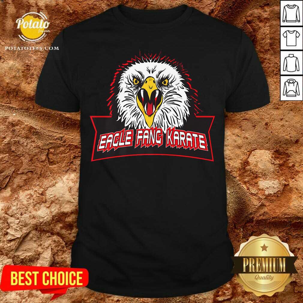 Official Cobra Kai Eagle Fang Logo Shirt