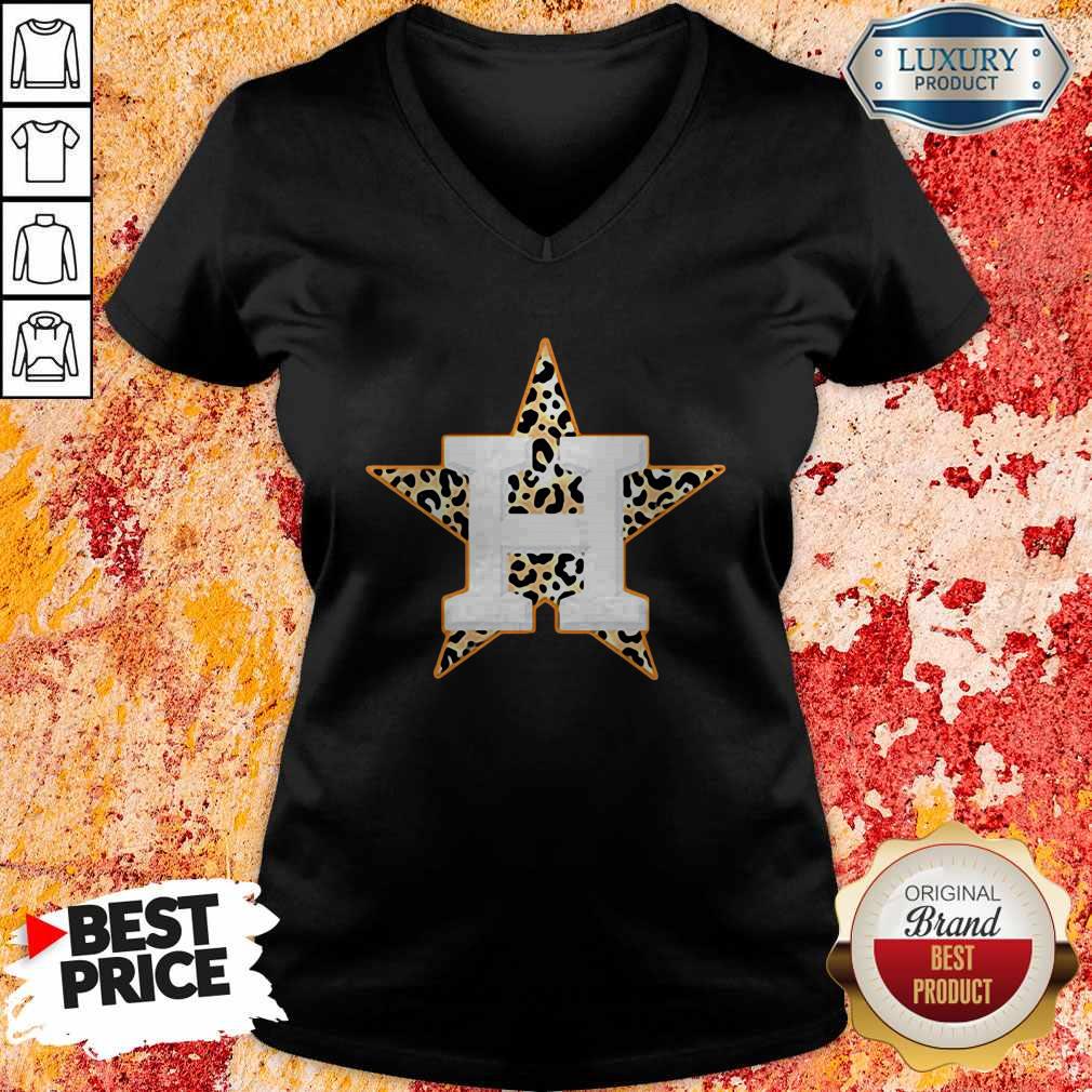 Top Houston Astros Leopard Shirt - Image 2