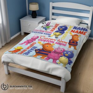 Alternative view of Official Good Cute Backyardigans Characters Blanket Fleece Customized Blanket