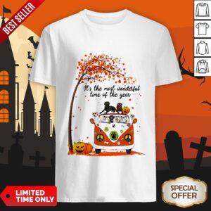 Halloween Labradors Pumpkin It’s The Most Wonderful Time Of The Year Shirt
