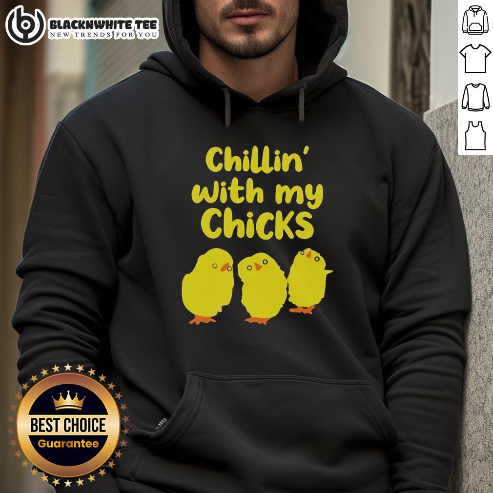 Awesome Chilling With My Chicks T-Shirt - Image 2