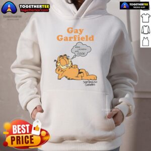 Alternative view of Funny Gay Garfield Cat T-Shirt