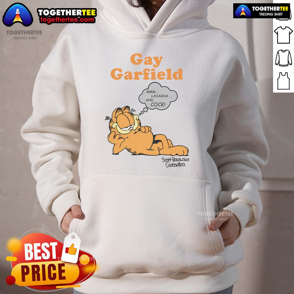 Funny Gay Garfield Cat T-Shirt - Image 2