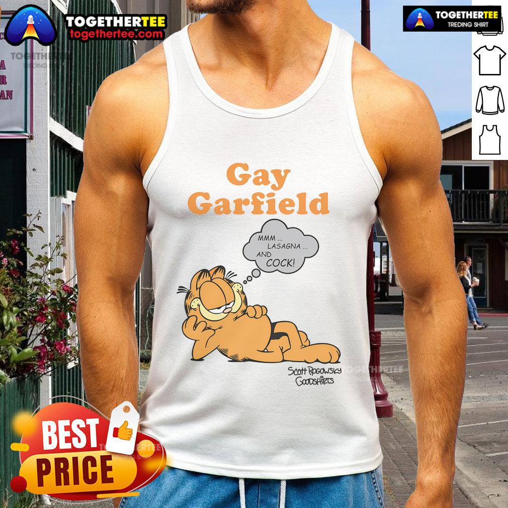 Funny Gay Garfield Cat T-Shirt - Image 4