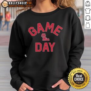 Alternative view of Premium Ole Miss Rebels Game Day Logo College T-Shirt