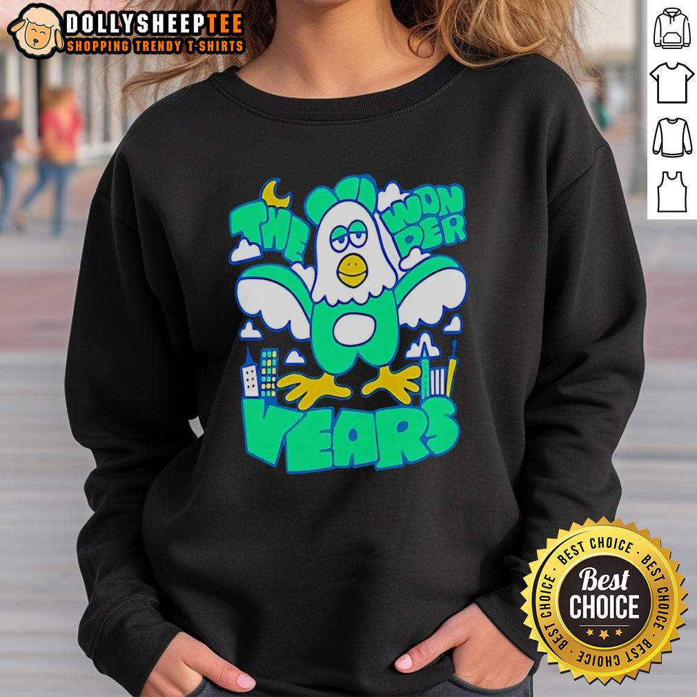 Awesome The Wonder Years Go Birds T-Shirt - Image 5