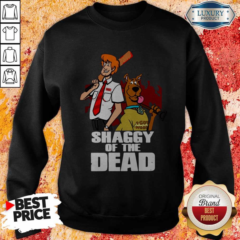 Pretty Scooby Doo Shaggy Of The Dead Shirt - Image 5