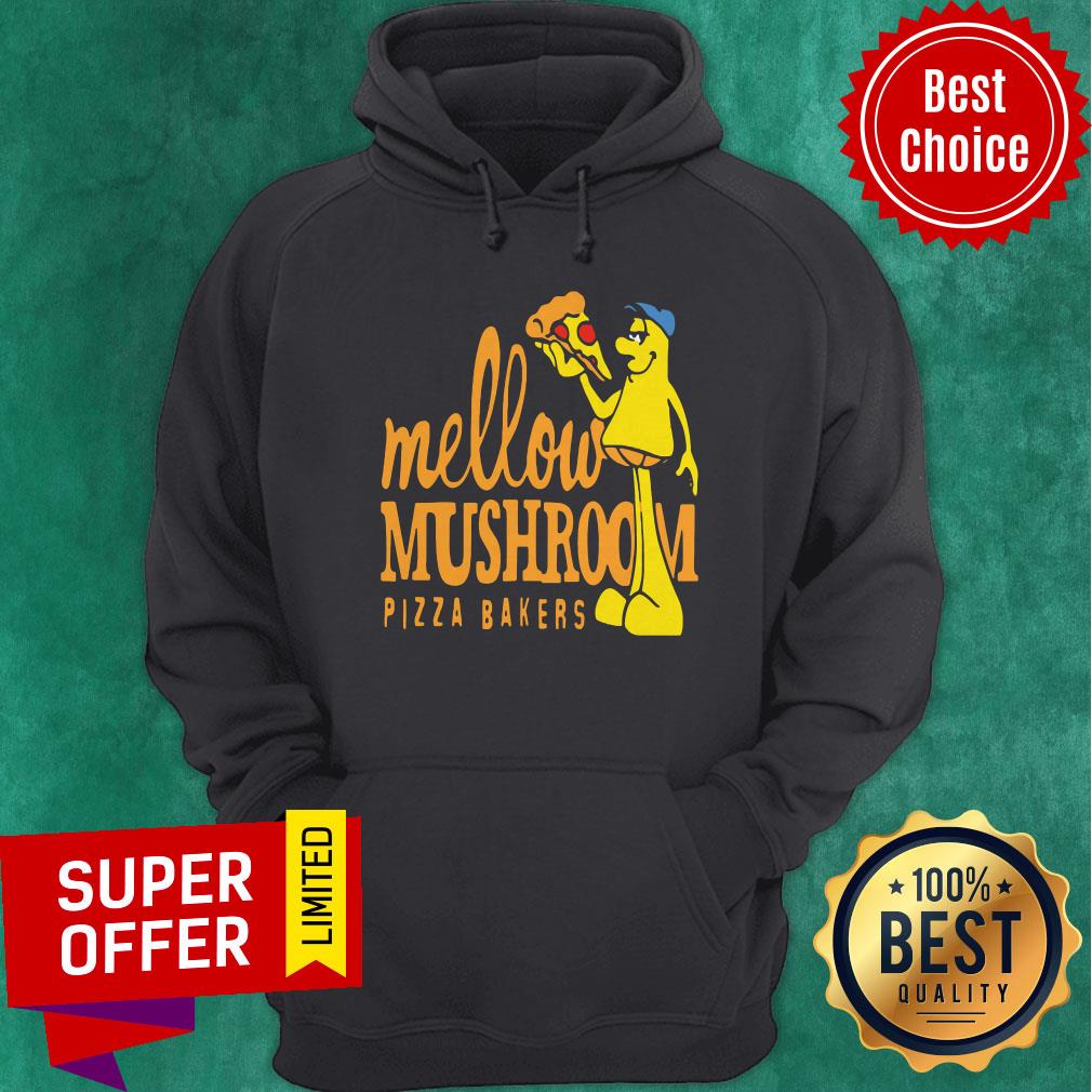 Awesome Mellow Climbing Merchandise Mushroom Pizza Bakers Shirt - Image 5