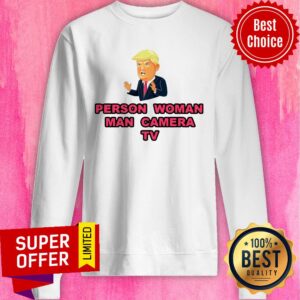 Alternative view of Awesome Person Woman Man Camera TV Quotes President Shirt
