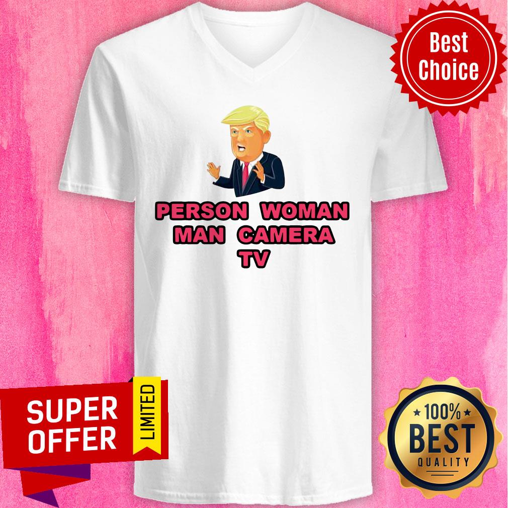 Awesome Person Woman Man Camera TV Quotes President Shirt - Image 3