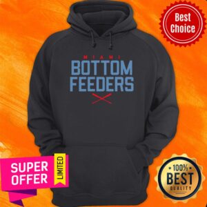 Alternative view of Nice Bottom Feeders Miami Baseball Shirt