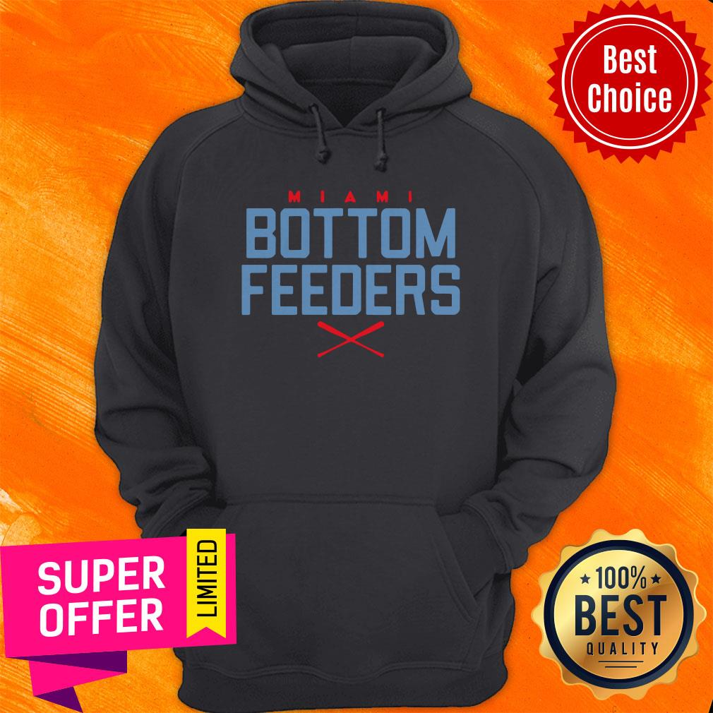 Nice Bottom Feeders Miami Baseball Shirt - Image 2