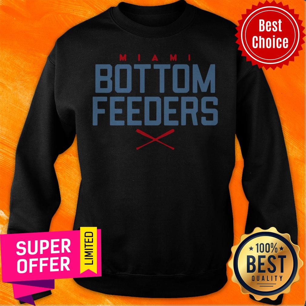 Nice Bottom Feeders Miami Baseball Shirt - Image 5