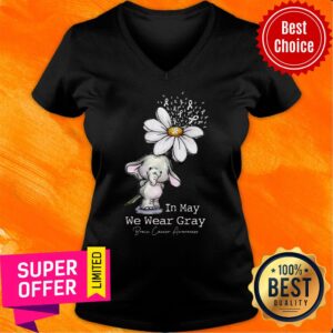 Alternative view of Daisy Flower Elephent In May We Wear Gray Shirt
