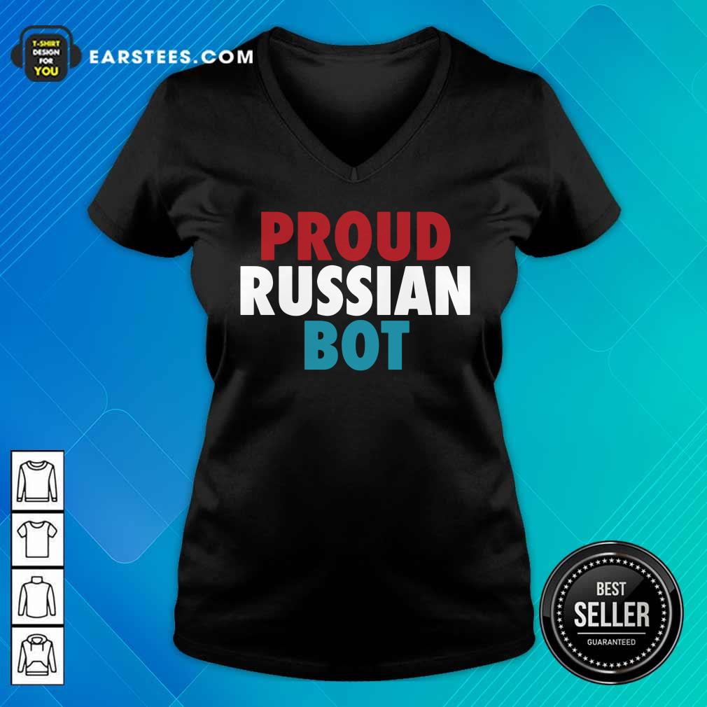 Nice Proud Russian Bot Shirt - Image 5