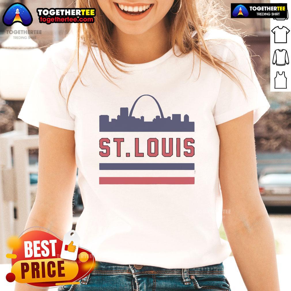 Official St. Louis Strong Skyline T-Shirt - Image 3