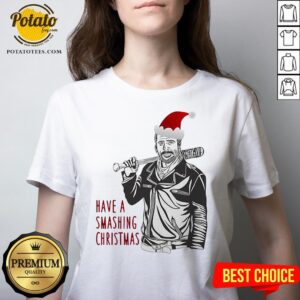 Alternative view of Beautiful Have A Smashing Christmas Shirt